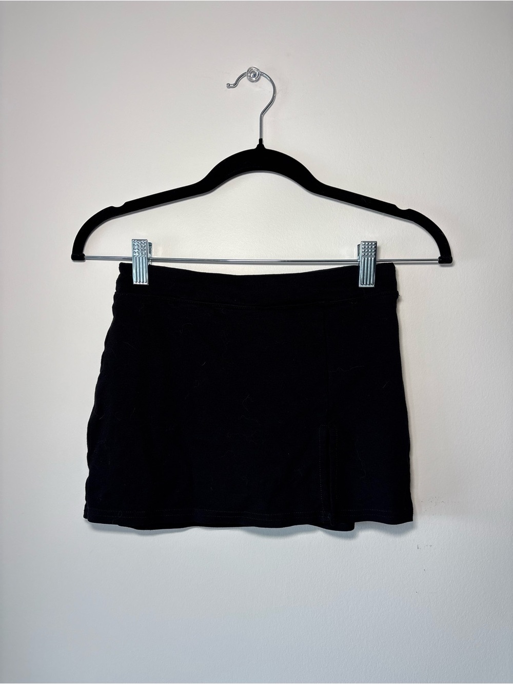 Urban Outfitters Black Mini Skirt With Slit